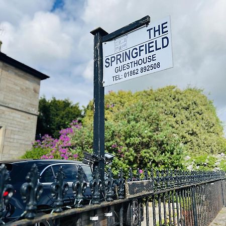 Springfield Guest House Tain Exterior foto