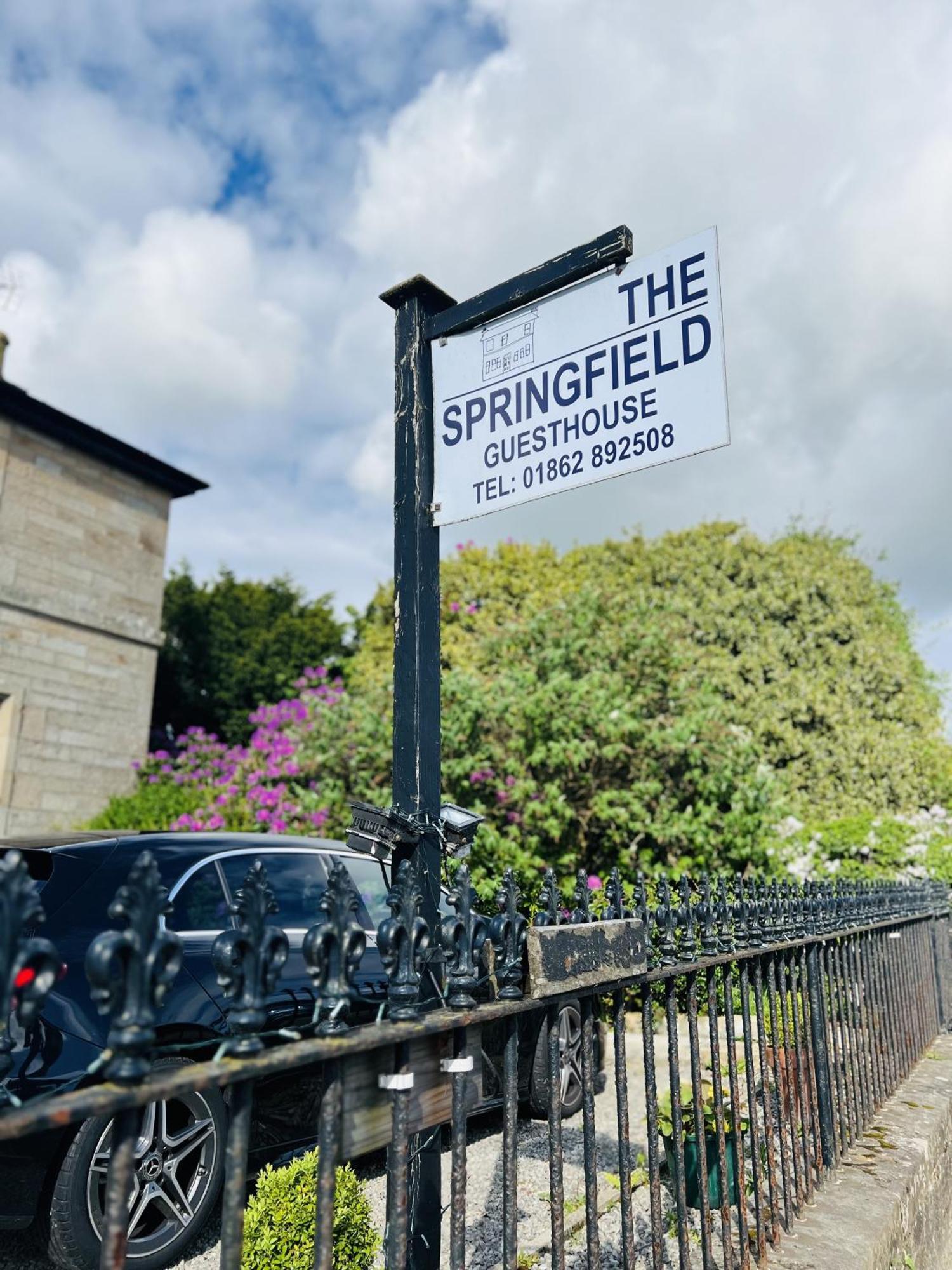 Springfield Guest House Tain Exterior foto